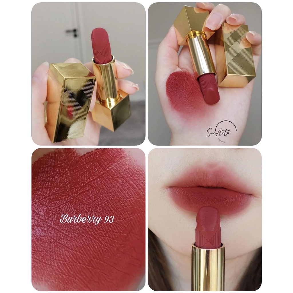 Son thỏi Burberry Kisses Matte Lip Colour - 93 Matte Russet