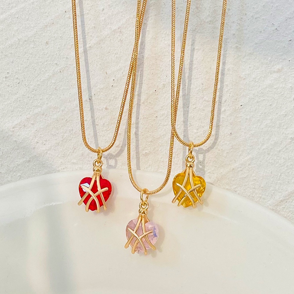 Vòng cổ Mặt Hình Lâu Đài Búp Bê Barbie Đính Đá Thời Trang Cho Nữ