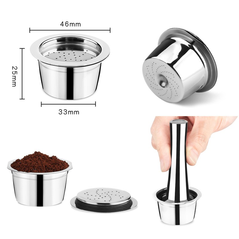 Coffee Capsule Stainless Steel Reusable Refillable Filters for K Fee /Caffitaly Coffee Machine-2