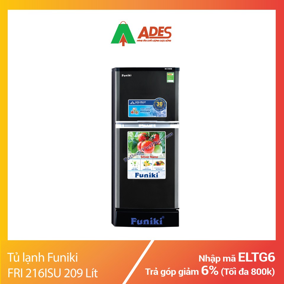 Tủ lạnh Funiki FRI 216ISU 209 Lít | Chính Hãng Giá Rẻ