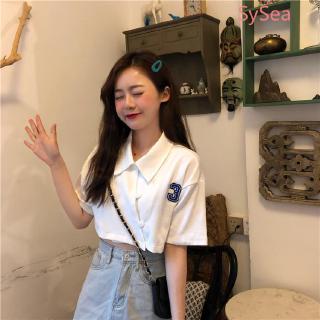 [Code CBS1403B 10% refund up to 30K single coin 200K] Short Sleeve Croptop Wide Design Concealer