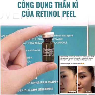 Peel Da Sinh Học Siêu Cấp NeoStrata ProSystem Retinol Peel 1.5ml [1 lọ ]