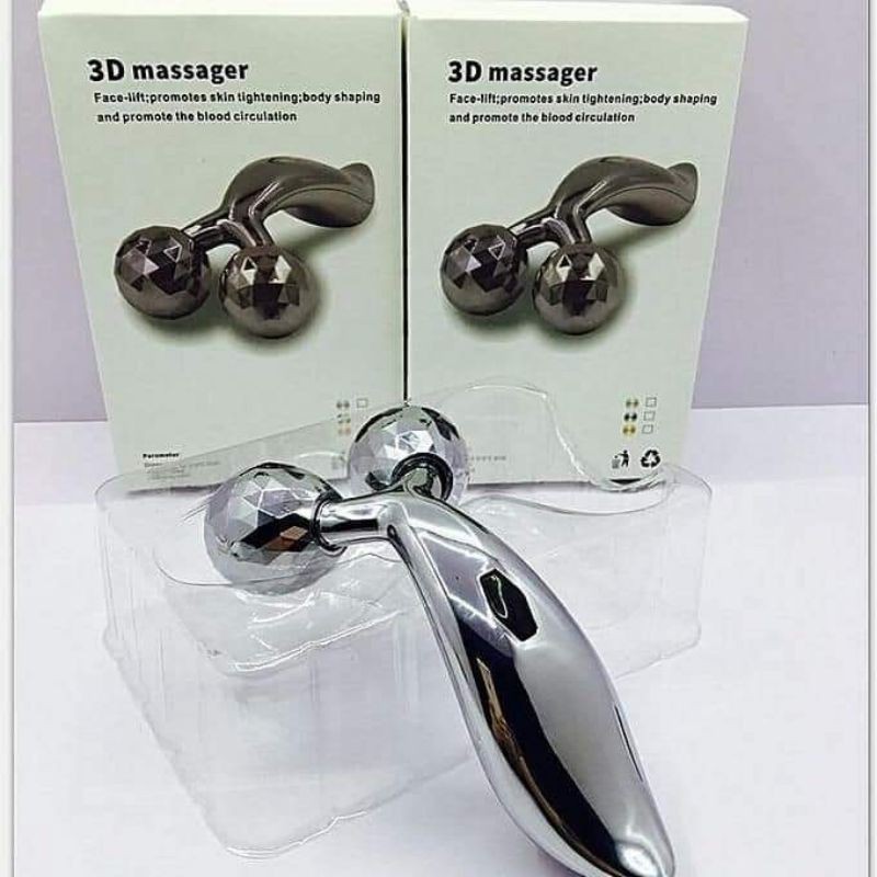 Cây lăn mặt massage inox 3D Hàng chuẩn nha mấy nàng