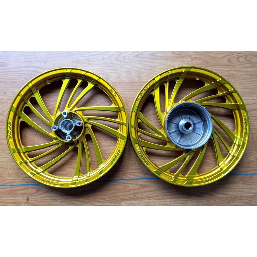 Mâm kiểu lốc xoáy dùng cho xe tay ga Vision/ Air Blade 110-125