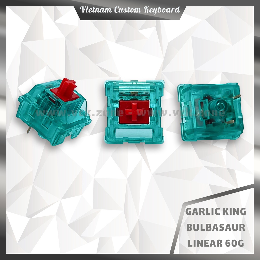 Tỏi Vương Switch | Garlic King / Bulbasaur Linear 60g | Stem Pom | Màu Đẹp | Giá Rẻ Hiệu Năng Cao | VCK