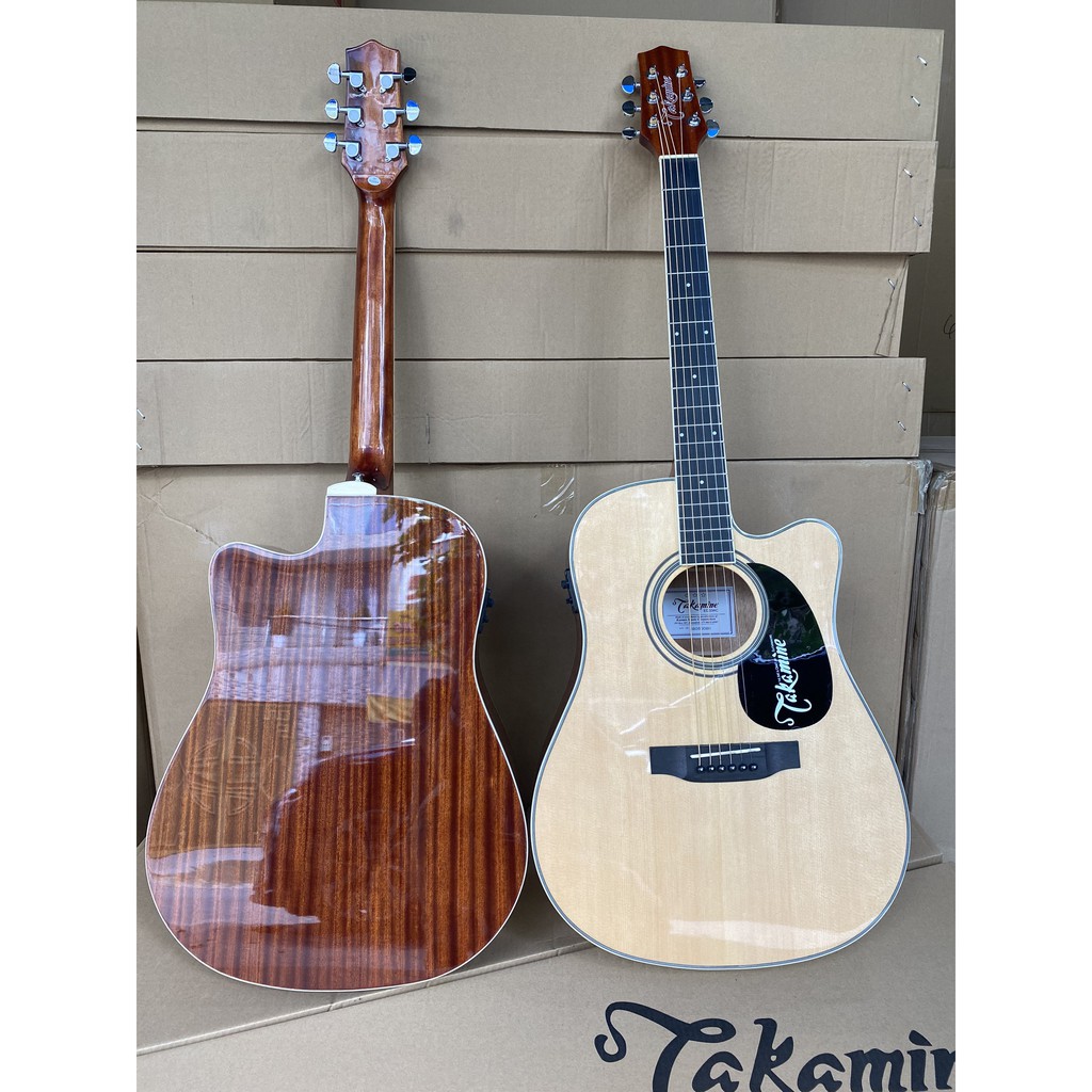 ĐÀN GUITAR ACOUSTIC TAKAMINE ED334C CÓ LẮP SẴN EQ