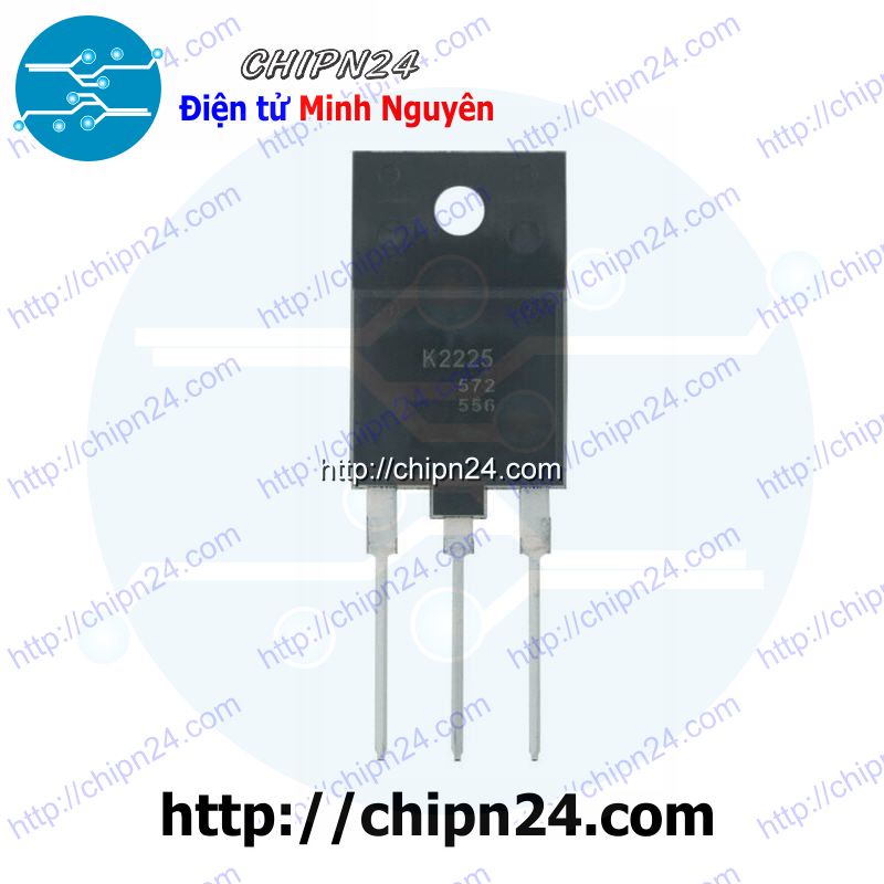 [1 CON] Mosfet K2225 TO-3P 2A 1500V Kênh N (2SK2225 2225)