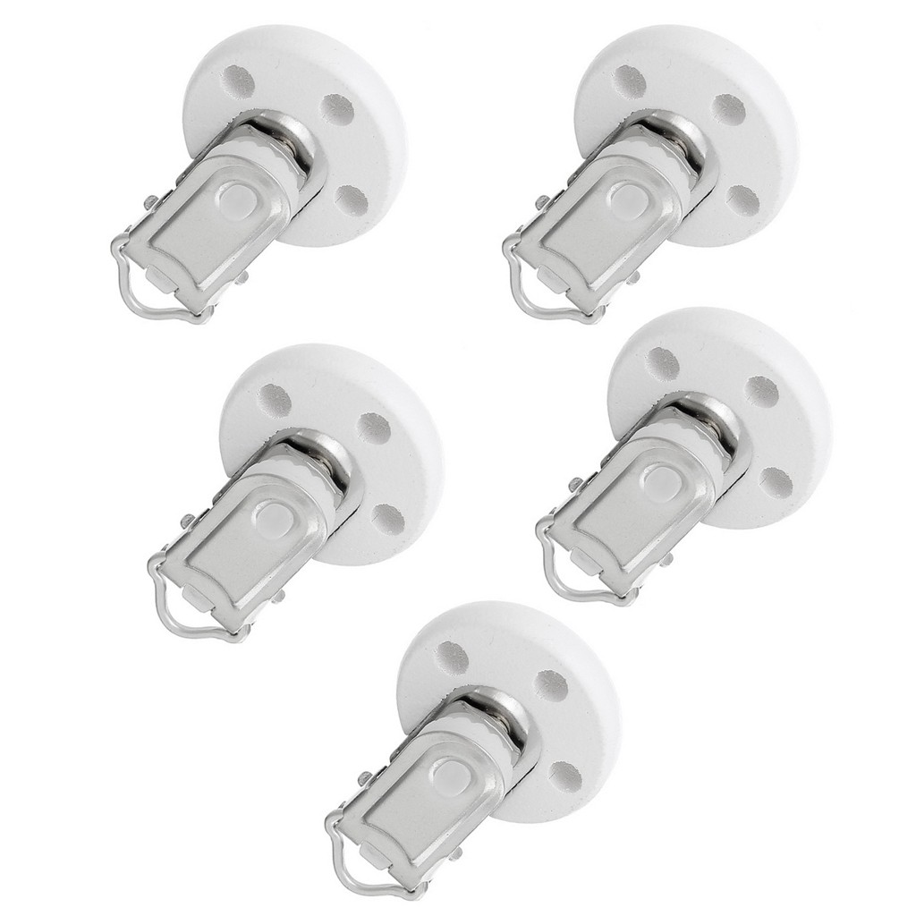 5 Miếng Giữ Núm Vú Bằng Gỗ Cho Bé Kích Thước 4.4Cm X 2.9Cm
