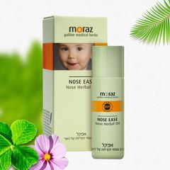 Dầu bôi thông mũi Moraz Nose Ease: Chống Cảm, Chống Nghẹt Mũi, Sổ Mũi an toàn cho bé và mẹ mang thai