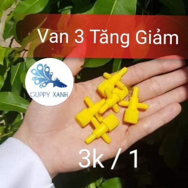 Combo 10 van oxy điều chỉnh tăng giảm hình chữ T cho hồ cá cảnh - Guppyxanh