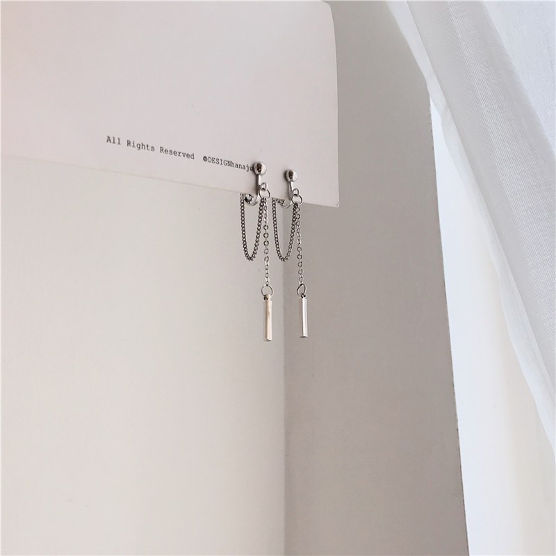 Khuyên Tai Dáng Dài Phong Cách Cá Tính Hàn Quốc A431