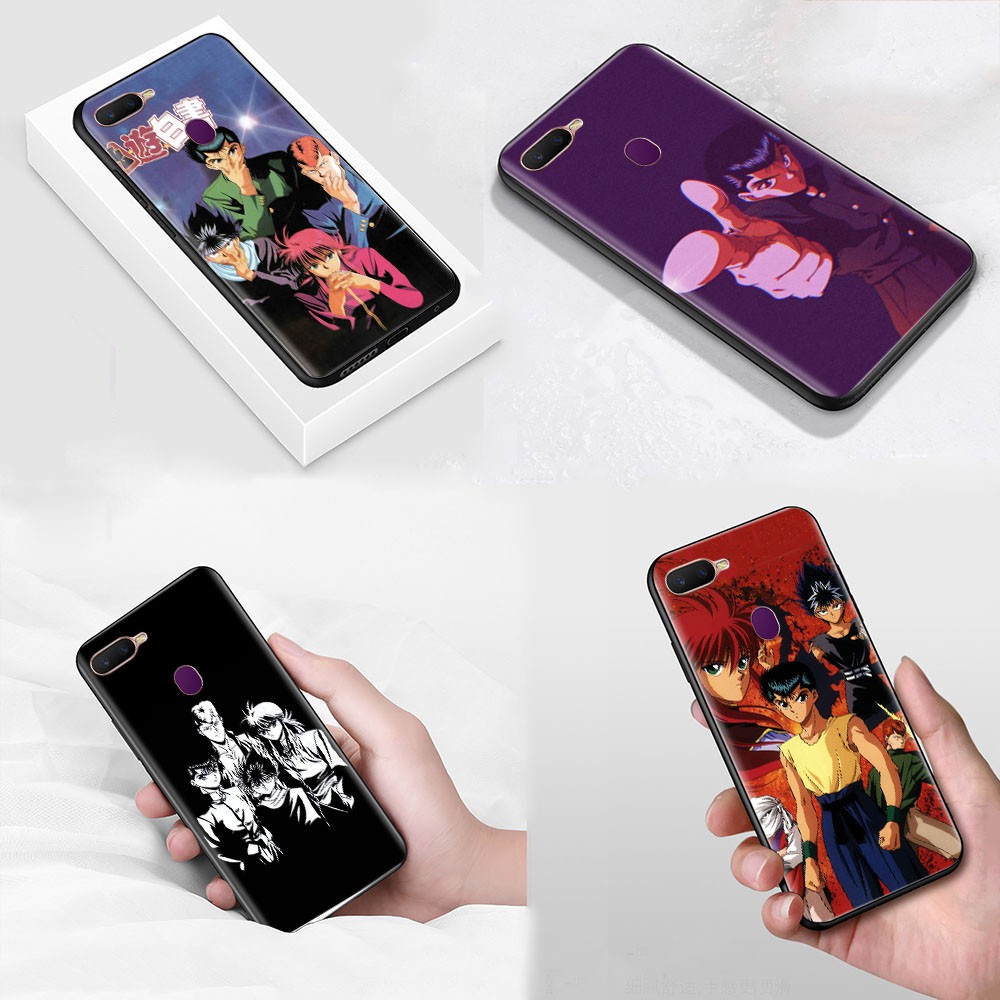 Ốp Lưng Silicone Mềm In Hình Yu Yu Hakusho Cho Oppo Find X2 Pro A5 A9 2020 A3S A5S A71 A12 A12E