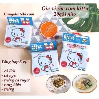 Gia vị rắc cơm Hello kitty Nhật Bản