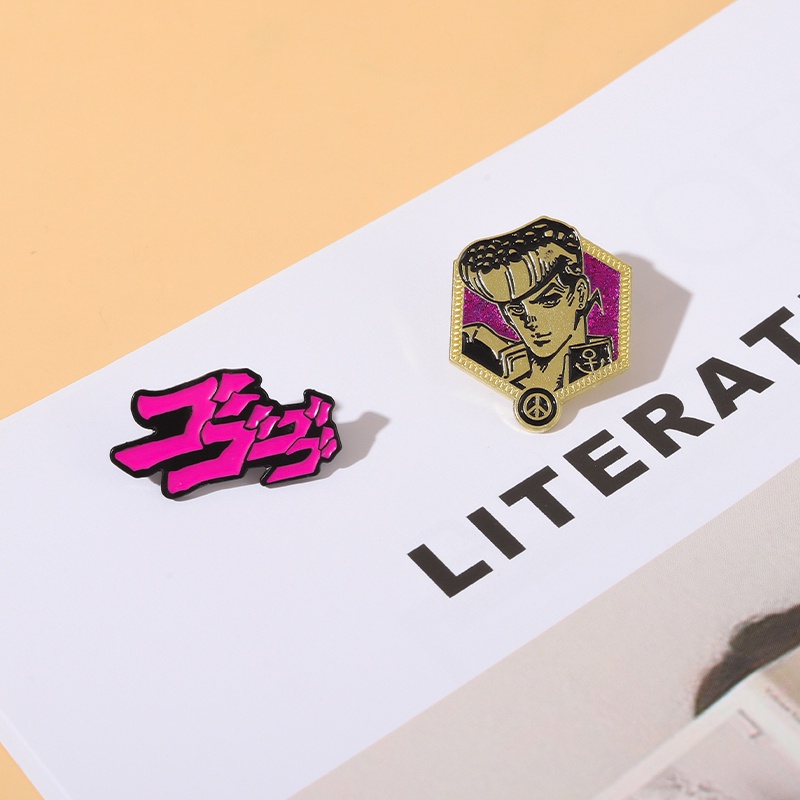 Ghim Cài Áo Phong Cách Anime Bizarre Adventure Brother Cho Nữ