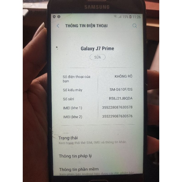 main samsung j7 prime g610 bo mạch ss j7 prim main bo samsung j7 prim
