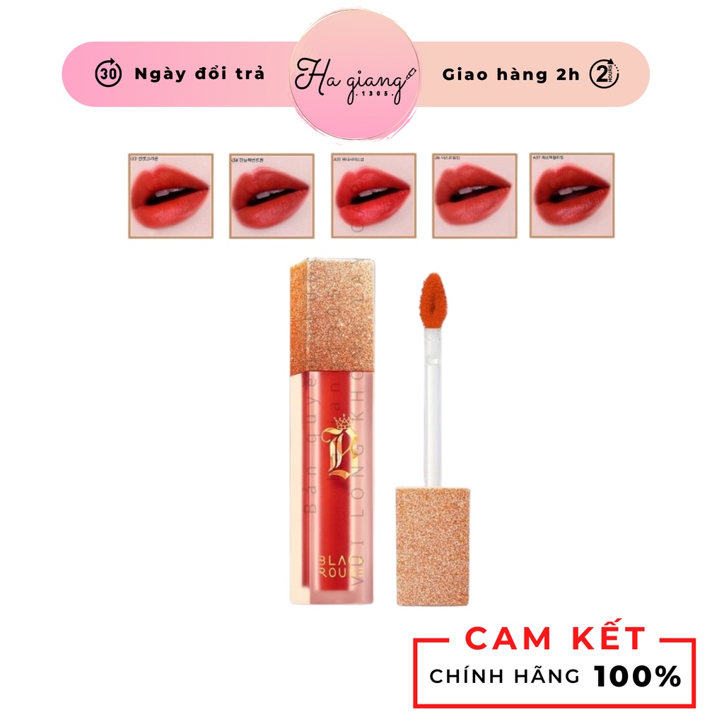 Son kem lì Black Rouge Air Fit Velvet Tint Ver 7 - The King of Velvet