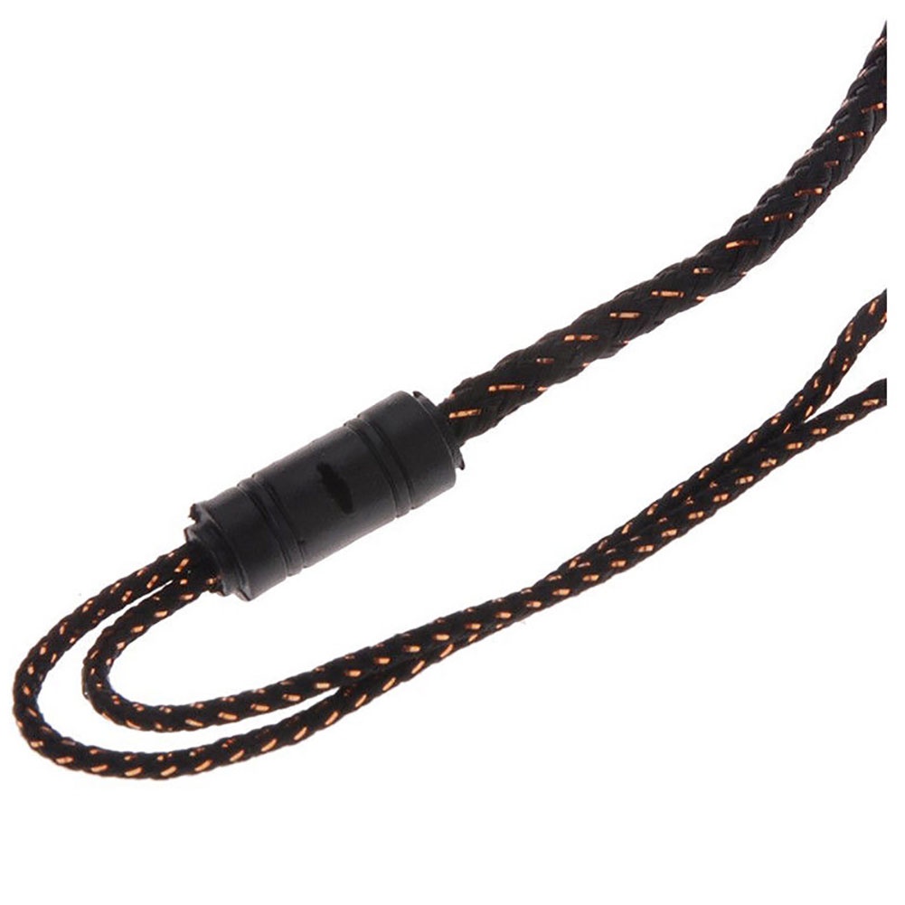 Tai nghe nhét tai dây bện cách âm dài.2m dành cho Samsung Htc