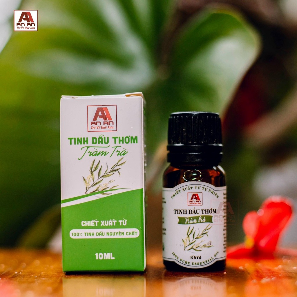 Tinh Dầu Tràm Trà - Tea Tree Cao Cấp An An Nhập Khẩu Ấn Độ 100% nguyên chất 10ml