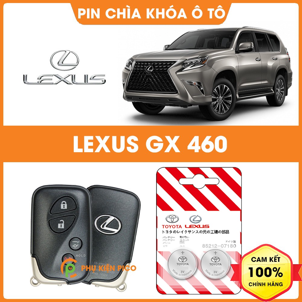 Pin chìa khóa ô tô Lexus GX 460 chính hãng sản xuất theo công nghệ Nhật Bản – Pin chìa khóa Lexus GX 460