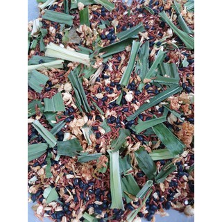 1Kg TRÀ GẠO LỨC ĐẬU ĐEN XANH LÒNG RANG Hoa Nhài, Lá Dứa, Lá Sen, Xạ Đen - GIẢM CÂN THANH LỌC CƠ THỂ (túi zip)