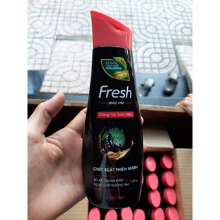 Dầu Gội Bồ Kết FRESH Dưỡng Tóc Suôn Mền (Mẫu cũ)180g+ chai vòi 550g