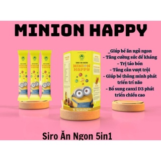 Sirô ăn ngoan happy minion 5IN1.#hết_biêng_ăn  #táo_bon  (combo 2hôp giảm 30k)