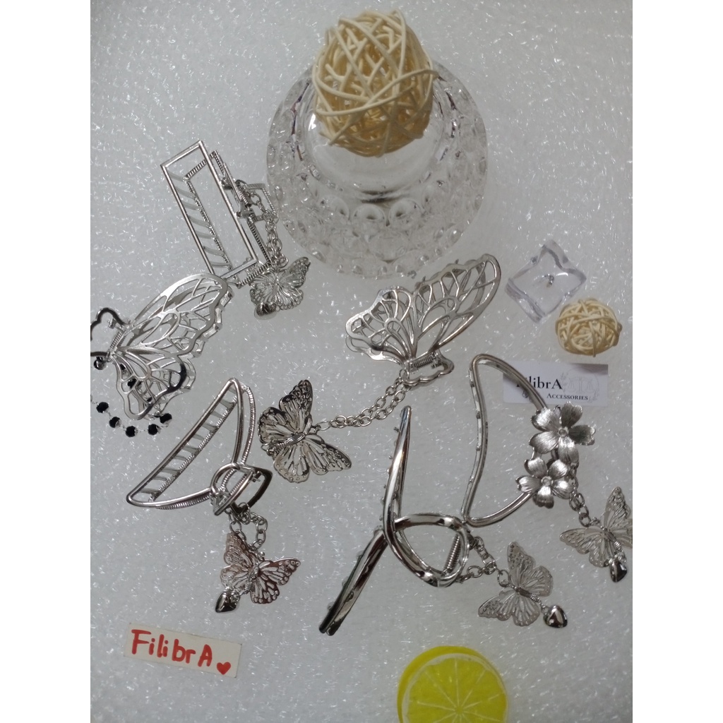 Kẹp tóc kim loại nhỏ(7cm,8cm) phong cách Hàn Quốc , phụ kiện tóc nữ