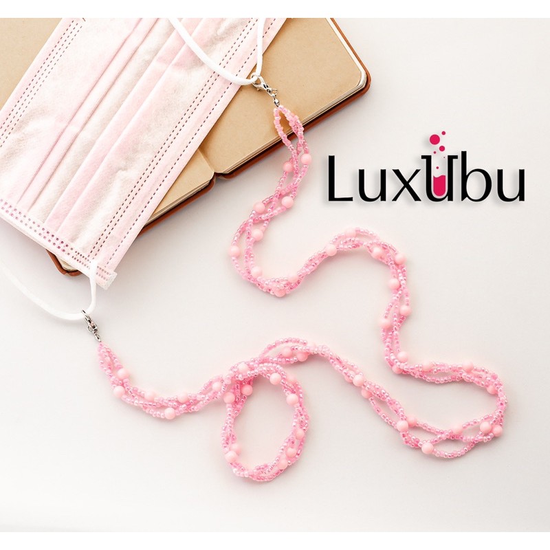 //Luxubu// HAND MADE Tripple Dây đeo khẩu trang hạt cườm/ Mask strap / dây đeo sành điệu / dây đeo kính