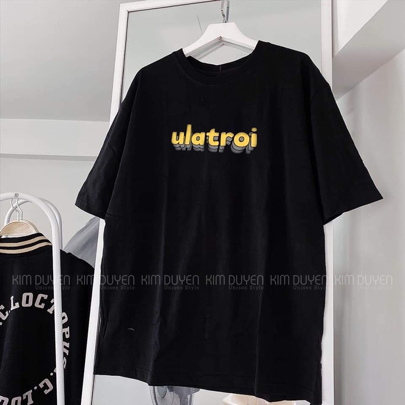 Áo Thun Ulatroi Áo thun tay lỡ form rộng Unisex 38-65kg Nam Nữ  [VIDEO+ẢNH THẬT]