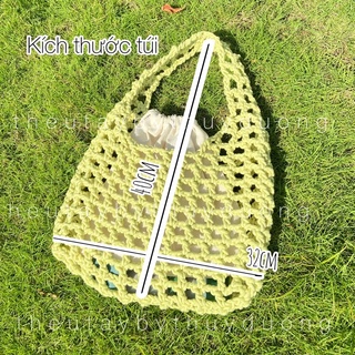 [ẢNH THẬT - HÀNG ĐẶT TRƯỚC ] NET BAG CROCHET / TÚI MÓC TAY NET BAG