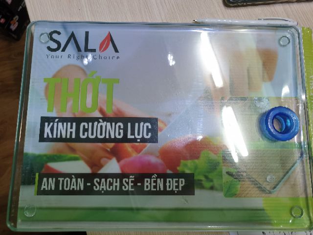 Thớt kính cường lực loại 1, chuẩn nặng 2kg - Hàng Việt Nam