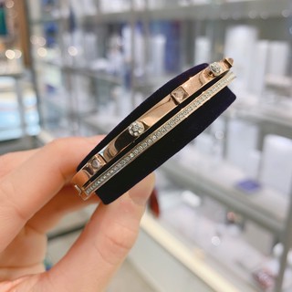 Vòng Tay Kim Tự Tháp Mạ Vàng Hồng 18K Thời Trang Năm 2023