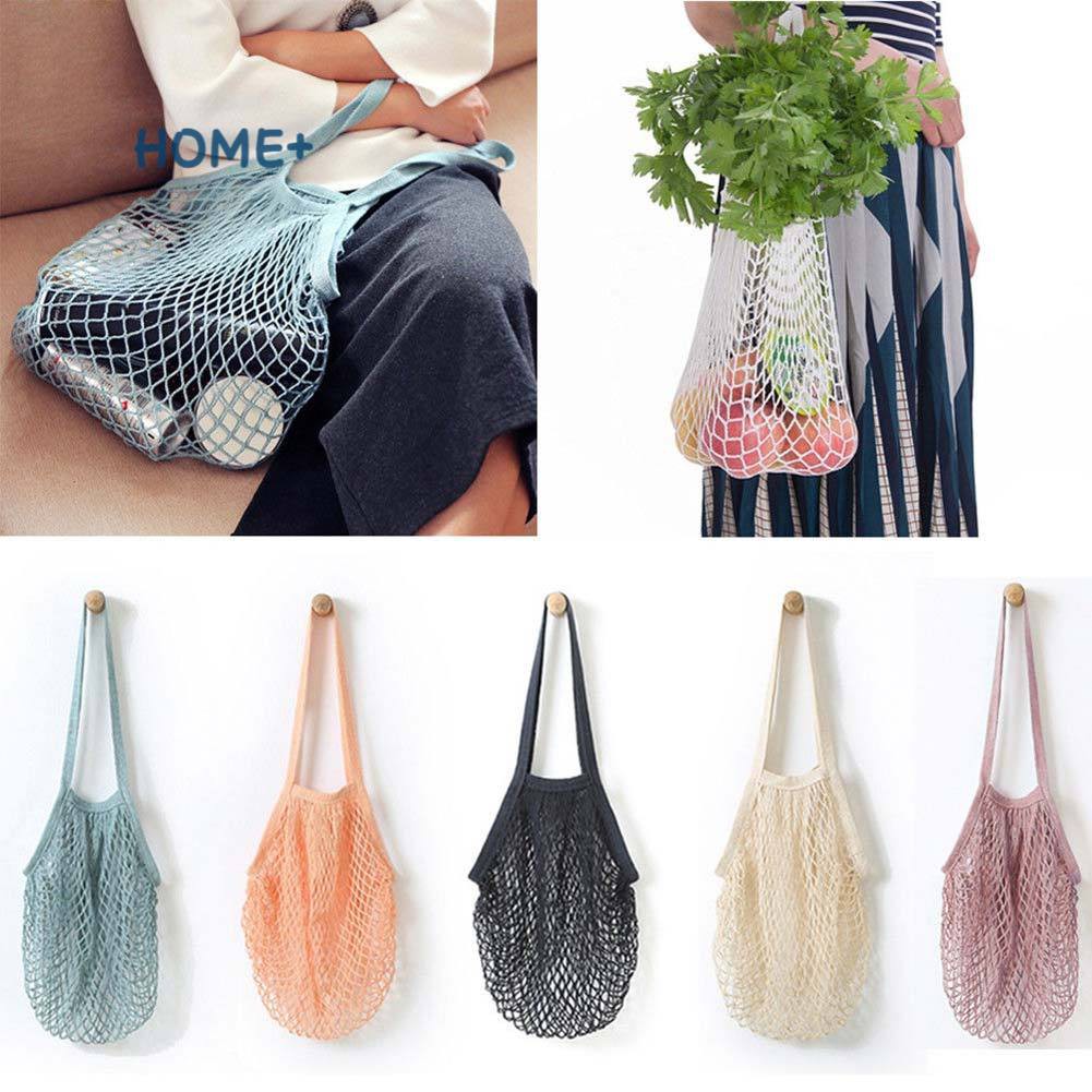 Túi lưới xách tay tiện dụng đi chợ đựng trái cây củ quả