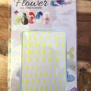 Sticker Dán Móng Chữ AI CẬP