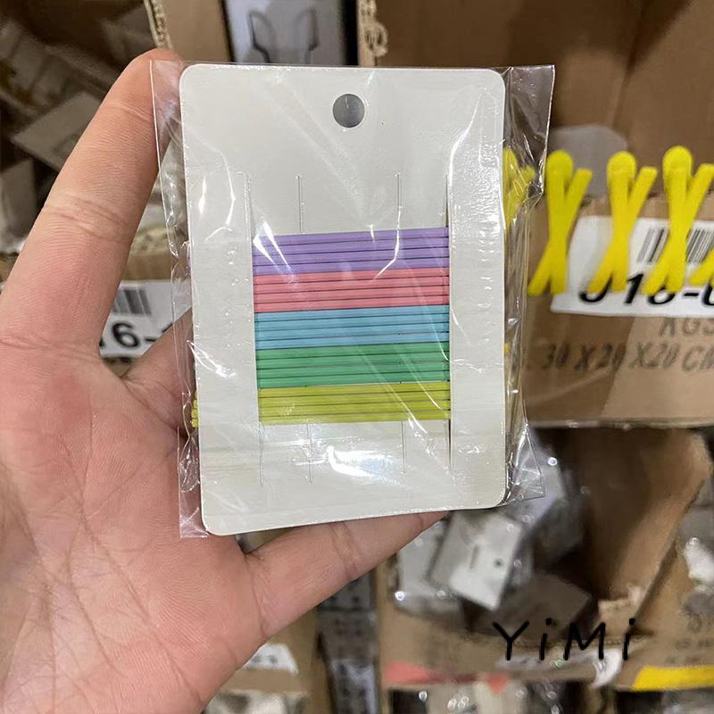 Kẹp Tóc Thời Trang Chống Trượt Màu Kẹo Cho Nữ