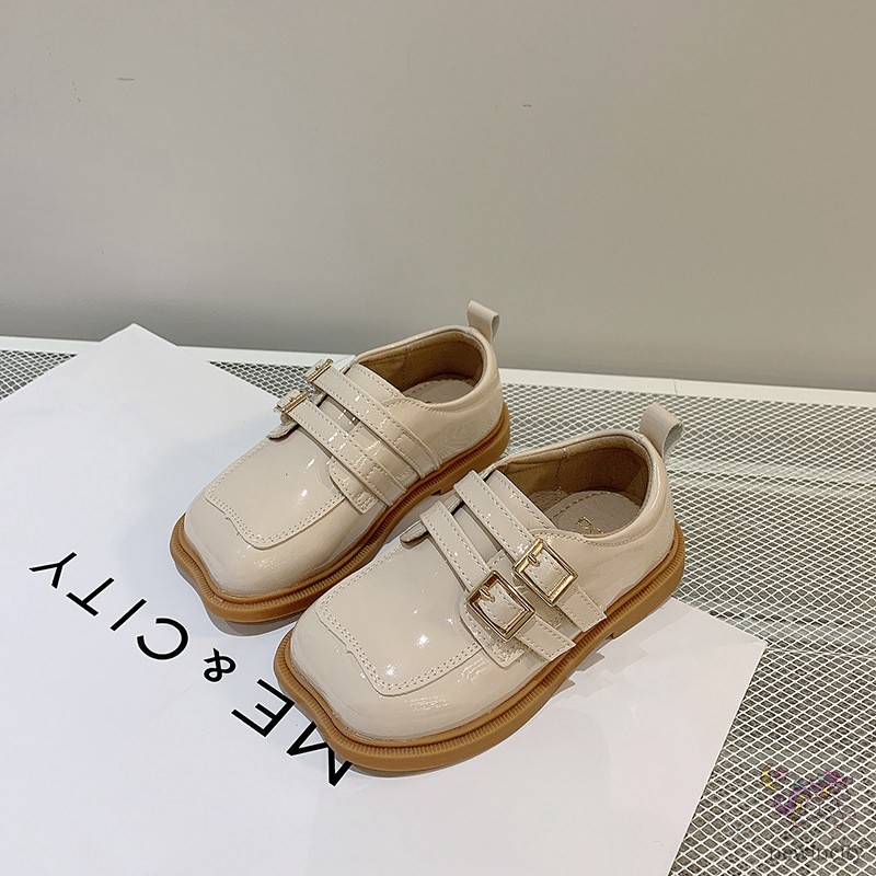 Giày Kiểu Dáng Công Chúa Phong Cách Retro Cho Bé Gái