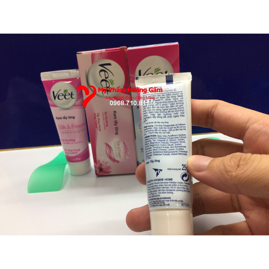 Kem tẩy lông veet của pháp 25g