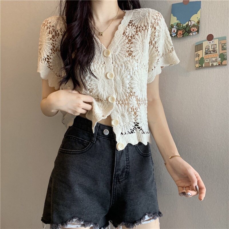 💥Áo ren hoa 1 lớp mặc đi biển siêu đẹp