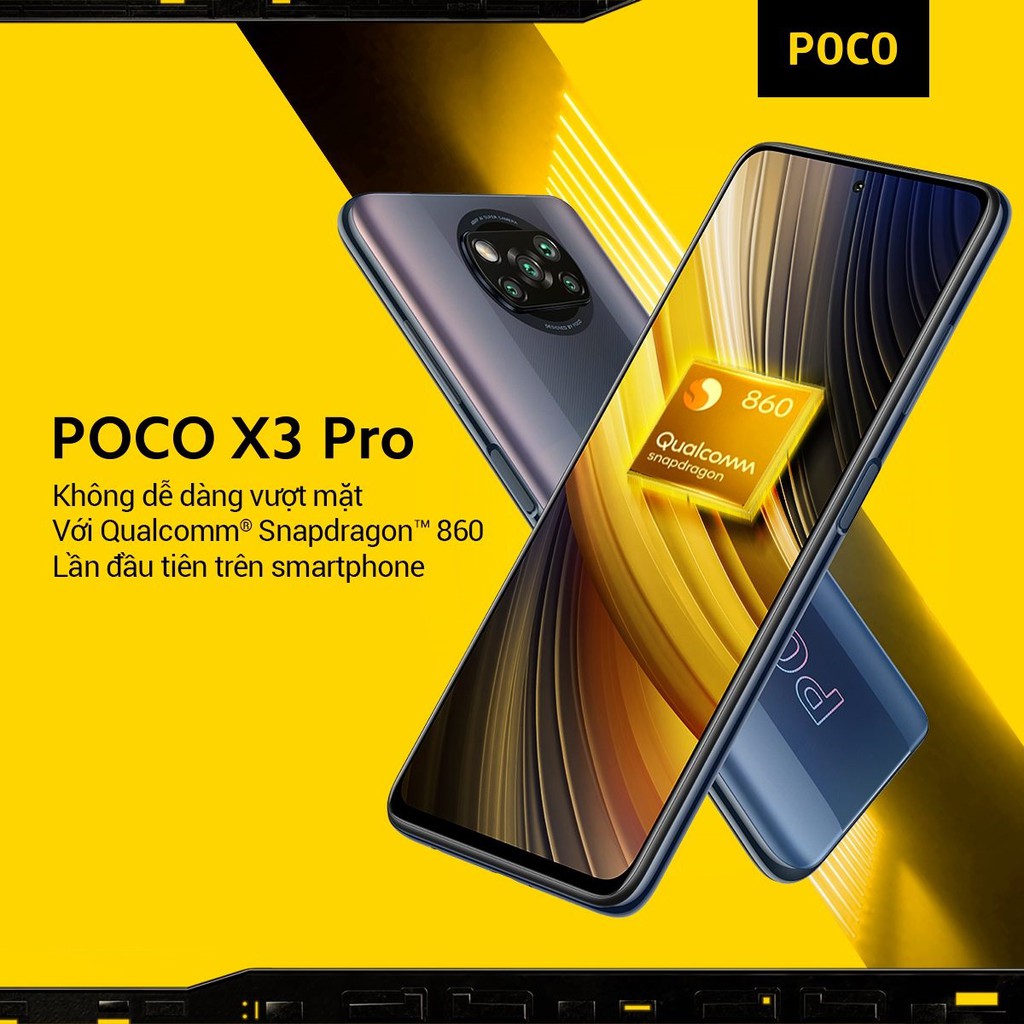 Điện Thoại POCO X3 Pro 8GB/256GB pin 5160 mAh Android 11 - Bảo hành 18 tháng - Hàng chính hãng | BigBuy360 - bigbuy360.vn