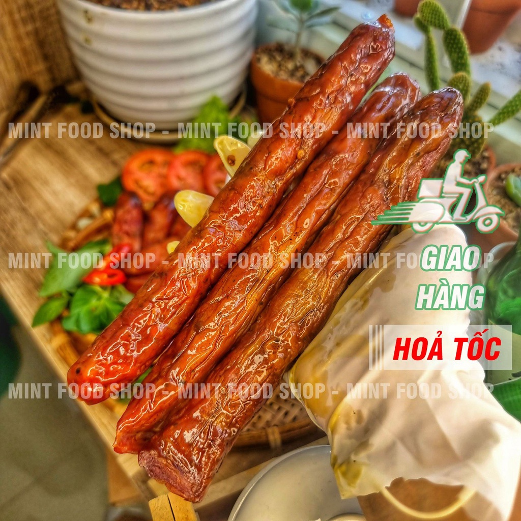 Thịt Lợn Gác Bếp Vị Tây Bắc  - Túi 500Gram HCK