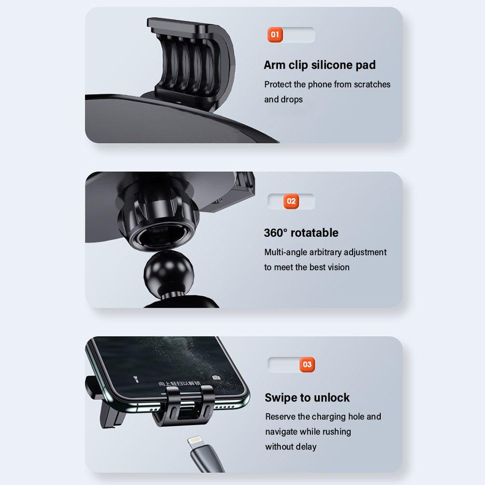 Giá Đỡ Điện Thoại Gắn Xe Hơi Tiện Dụng