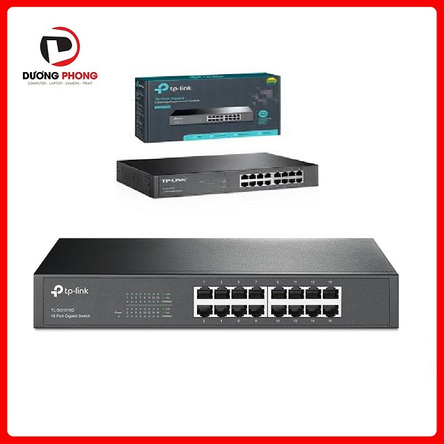 Bộ chia mạng Switch TP-Link SG-1016D 16 port 1Gigabit Chính hãng - BH 24 Tháng