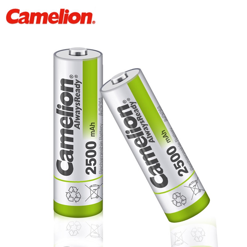 Pin sạc AAA Camelion 2500mAh, dùng cho chuột không dây, đồ chơi trẻ em, máy cạo râu, remote, micro(hàng chính hãng)