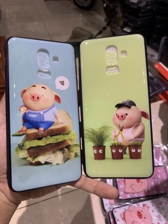 Ốp lưng samsung J8 heo dễ thương