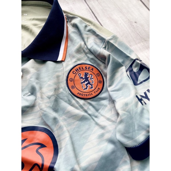 Set Bộ quần áo thời trang thể thao bóng đá clb chelsea chất vải thái mọn áo ghi quần xanh than 2022