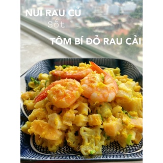 [Tách lẻ 100g] Nui hữu cơ cho bé ăn dặm (nui sò, nui ống, nui rau củ...)