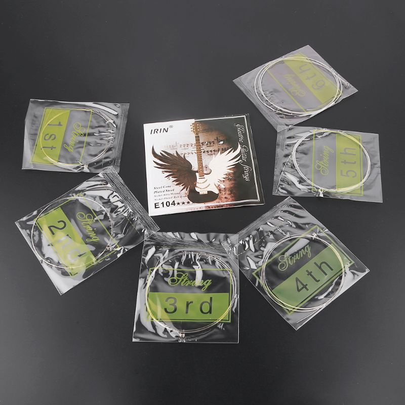 Dây Đàn Guitar Điện Bằng Kim Loại E100 E101 E102 E103 E104 E105