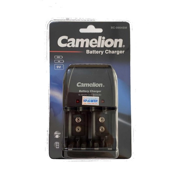 Bộ sạc pin AA / AAA / 9v Camelion đa năng