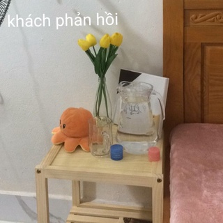 tab đầu giường gỗ thông
