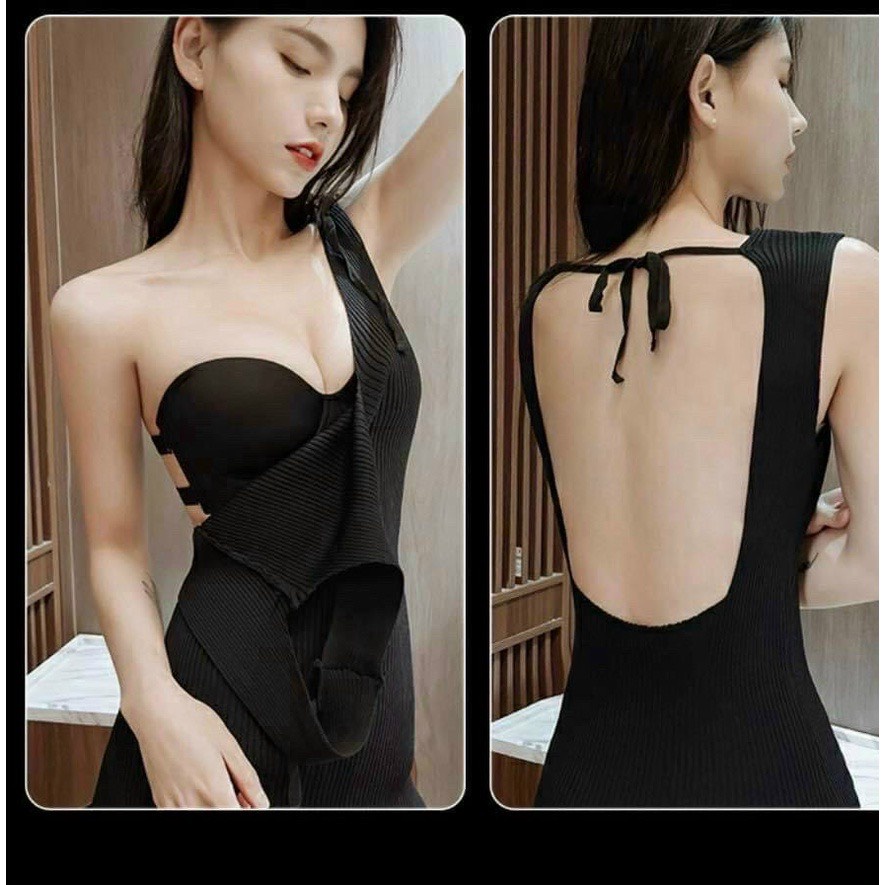 Áo Ngực Không Dây Hở Lưng Có Gọng Chống Tụt Tạo Khe YUKI STORE 319